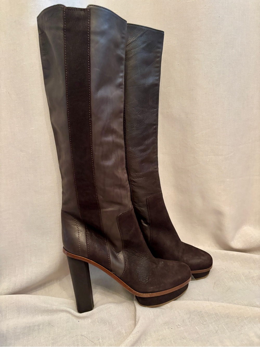 BOSS Orange Platform Tall Boots — Size 37